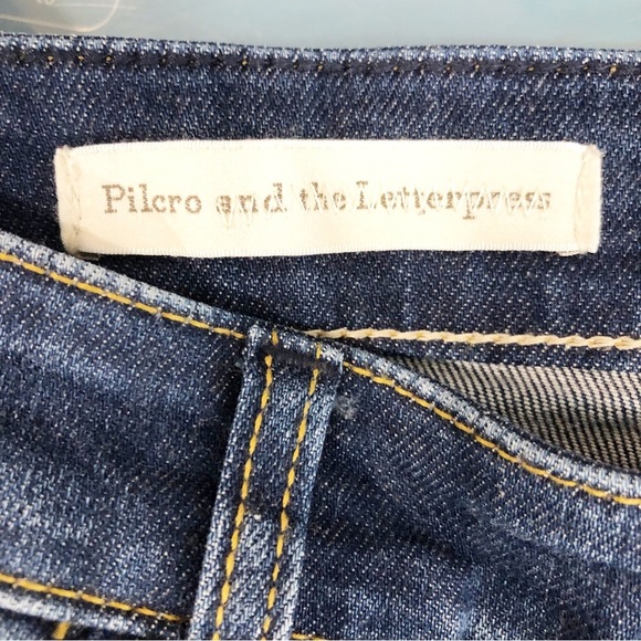 Anthropologie Pilcrow, in letterpress Parallel Jeans - Picture 7 of 12